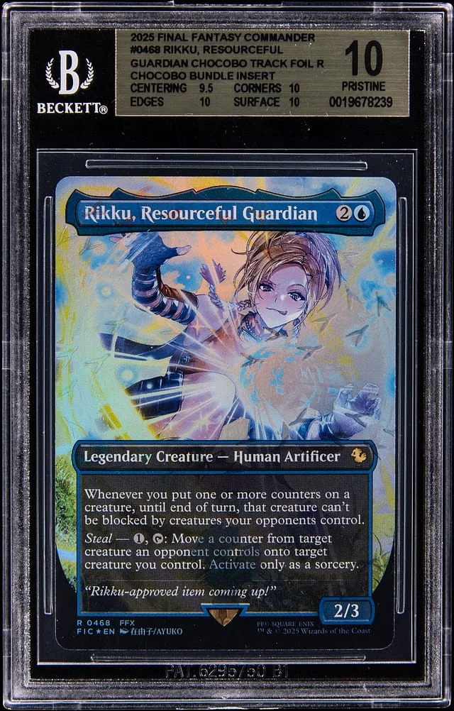 2025 Final Fantasy Commander Chocobo Bundle Rikku, Resourceful Guardian #0468 card image