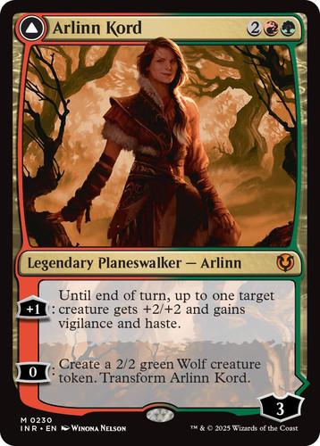 2025 Innistrad Remastered Art Series Arlinn, Embraced by the Moon // Arlinn, Embraced by the Moon common #20 unlisted card image