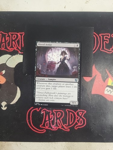 2025 Innistrad Remastered Art Series Blood Artist // Blood Artist common #22 unlisted card image