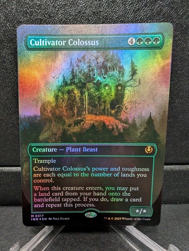 2025 Innistrad Remastered Art Series Cultivator Colossus // Cultivator Colossus common #15 unlisted card image