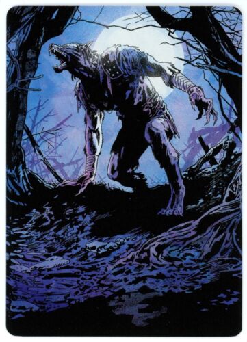 2025 Innistrad Remastered Art Series Krallenhorde Howler // Krallenhorde Howler common #19 unlisted card image
