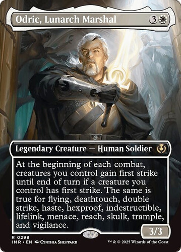 2025 Innistrad Remastered Art Series Odric, Lunarch Marshal // Odric, Lunarch Marshal common #1 unlisted card image