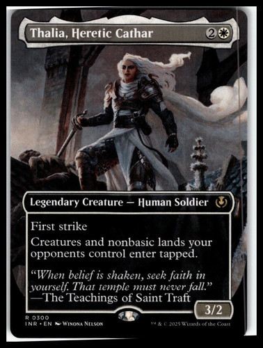 2025 Innistrad Remastered Art Series Thalia, Heretic Cathar // Thalia, Heretic Cathar common #2 unlisted card image