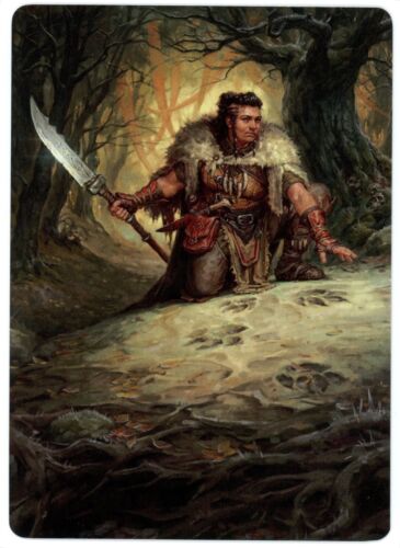 2025 Innistrad Remastered Art Series Tireless Tracker // Tireless Tracker common #16 unlisted card image