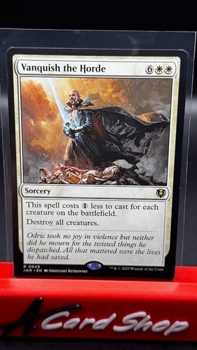 2025 Innistrad Remastered Art Series Vanquish the Horde // Vanquish the Horde common #4 unlisted card image