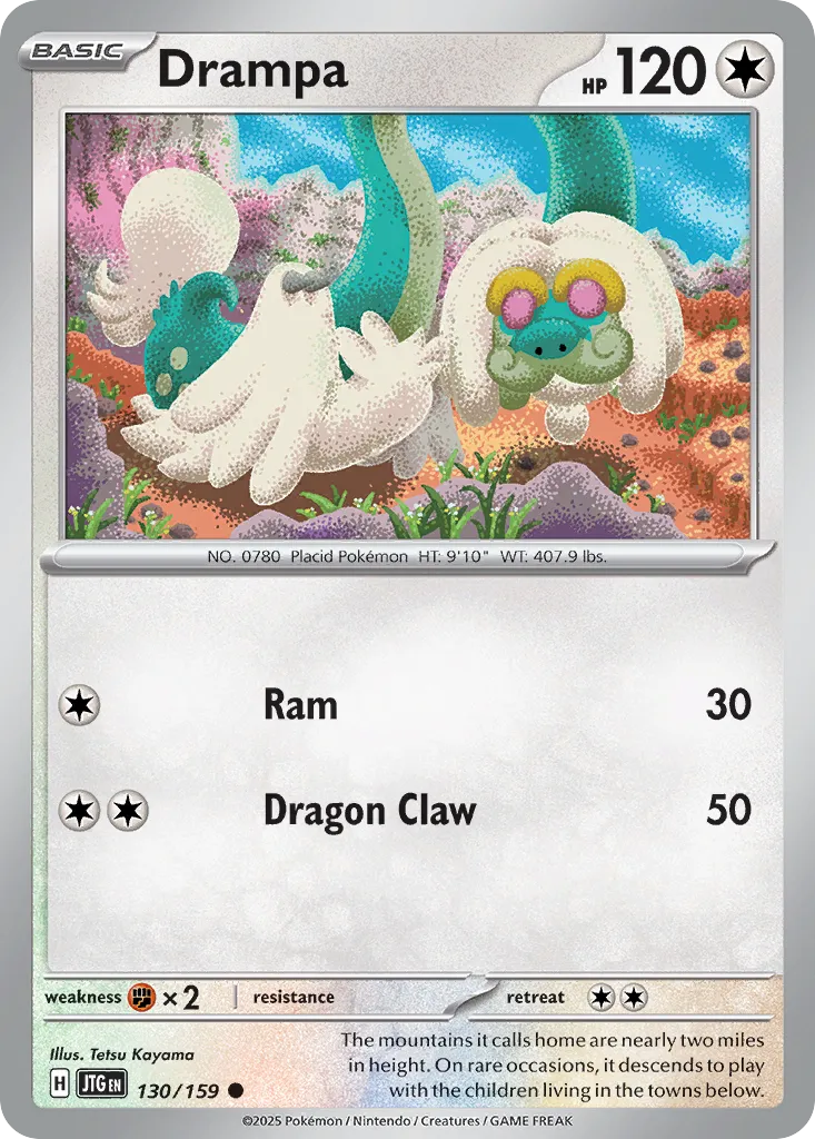 2025 Journey Together Drampa #130/159 Common card image