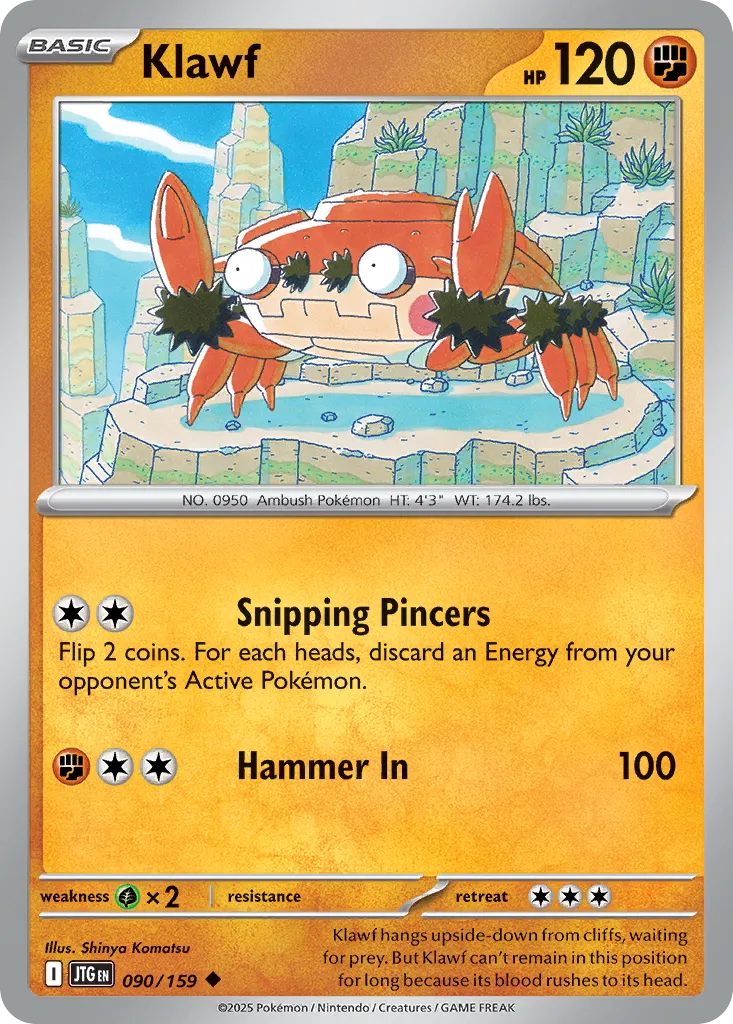2025 Journey Together Klawf #090/159 Uncommon card image