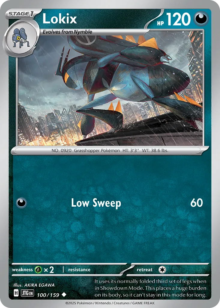2025 Journey Together Lokix Uncommon #100/159 Uncommon card image