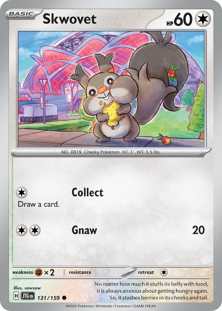 2025 Journey Together Skwovet #131/159 Common card image