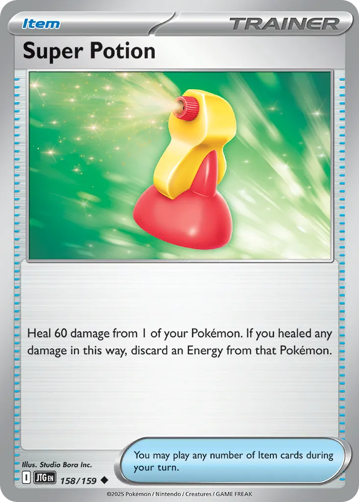 2025 Journey Together Super Potion #158/159 Uncommon card image