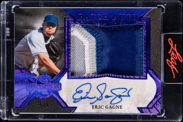 2025 Leaf Eric Gagne Spectacular Patch Autograph #SP-EG1 card image