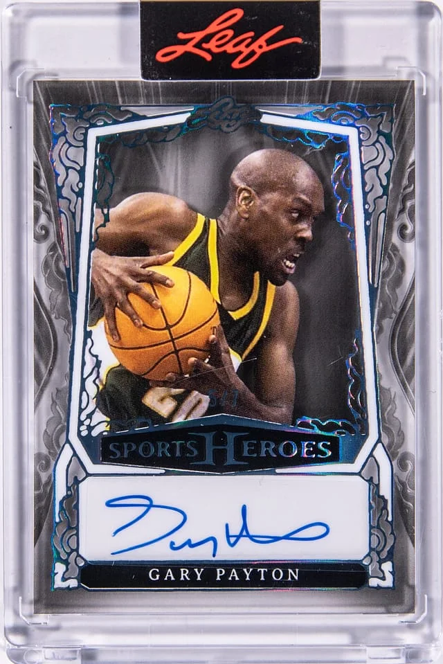 2025 Leaf Gary Payton Sports Heroes Autograph #BA-GP1 card image