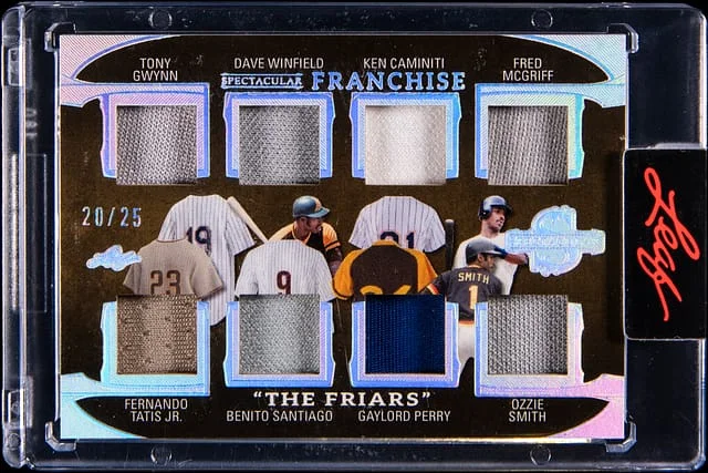 2025 Leaf Gwynn/Winfield/Caminti/McGriff/Tatis Jr./Santiago/Perry/Smith Spectacular The Friars #TF-4 card image
