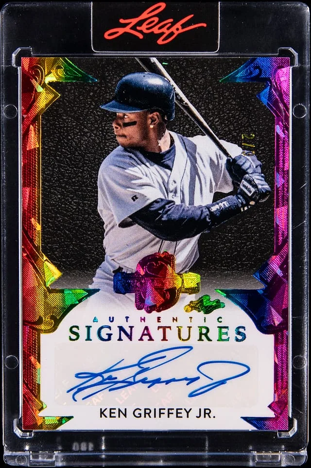 2025 Leaf Ken Griffey Jr. Spectacular Signatures #S-KGJ card image