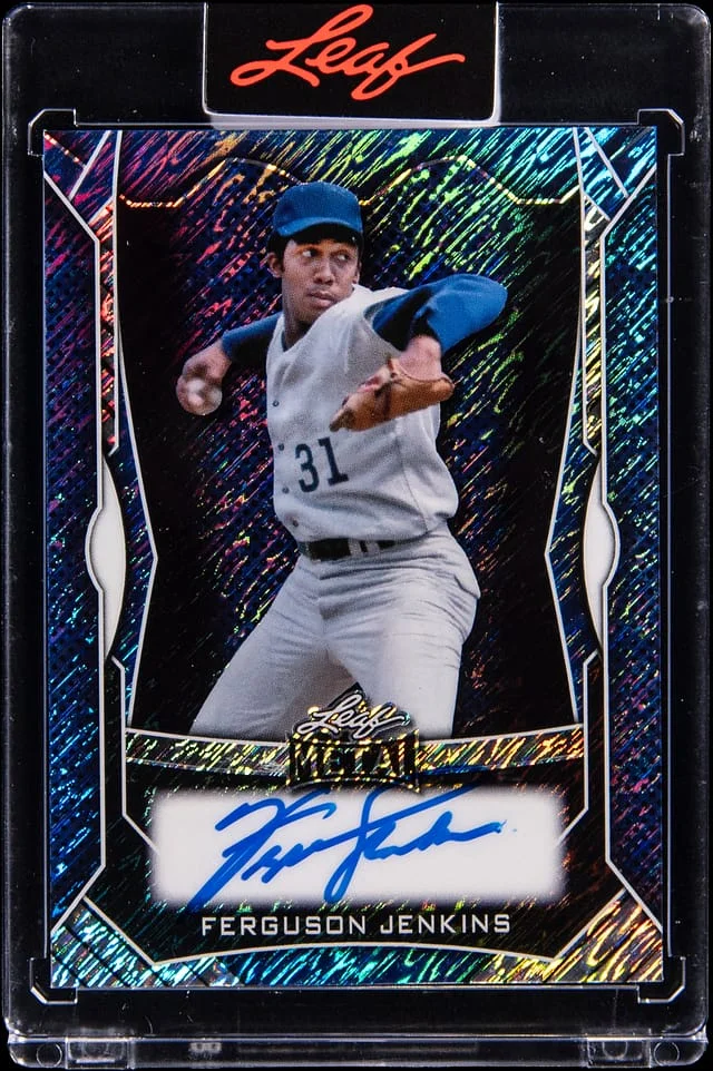 2025 Leaf Metal Fergie Jenkins Authentic Autograph #MA-FJ1 card image