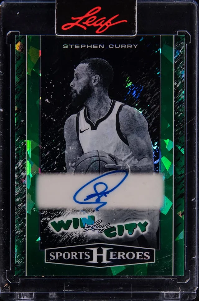 2025 Leaf Stephen Curry Win City Sports Heroes #WC-SC1 card image
