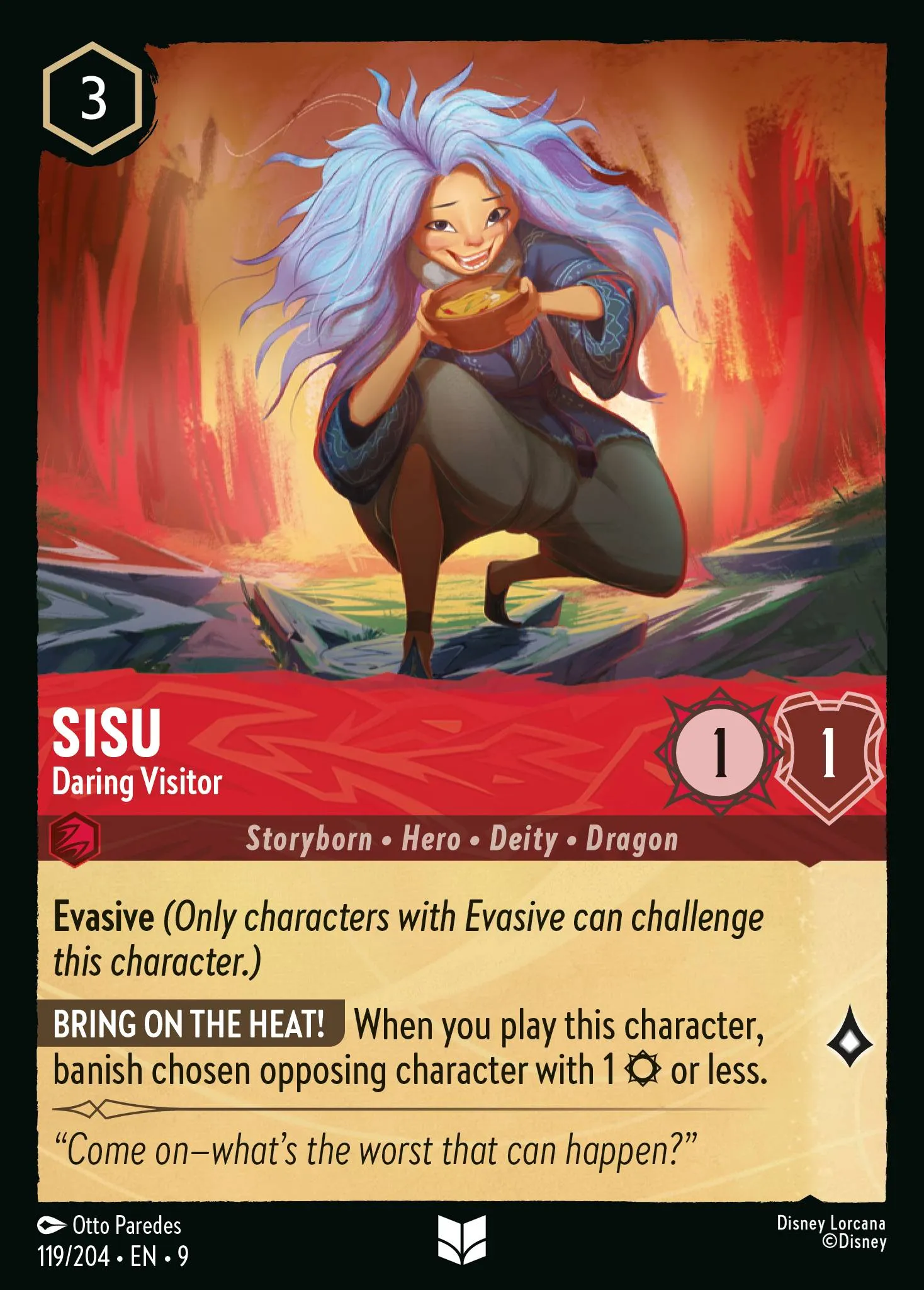2025 Fabled Ink Geyser #119 Uncommon card image