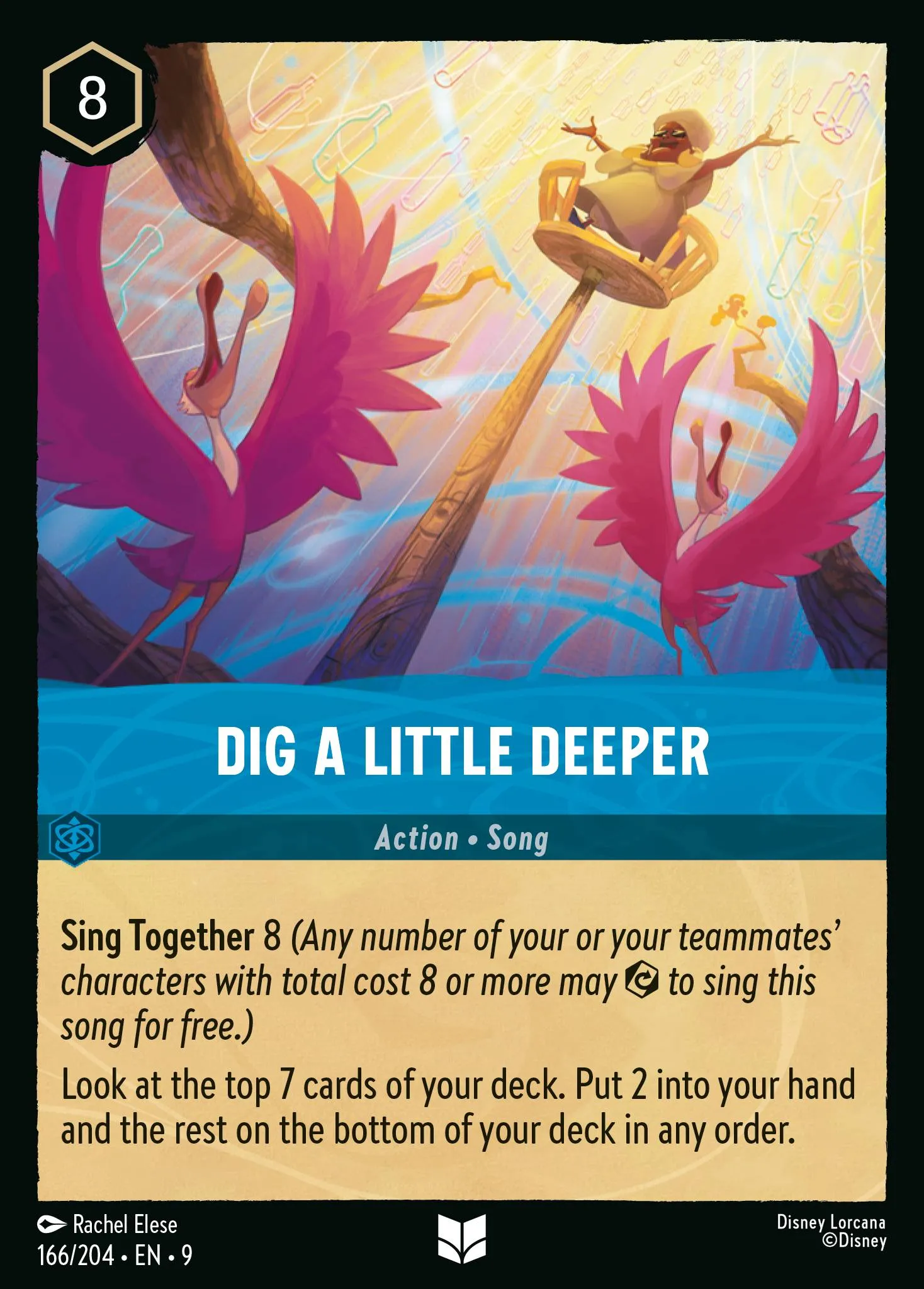 2025 Fabled Dig a Little Deeper #166 Uncommon card image