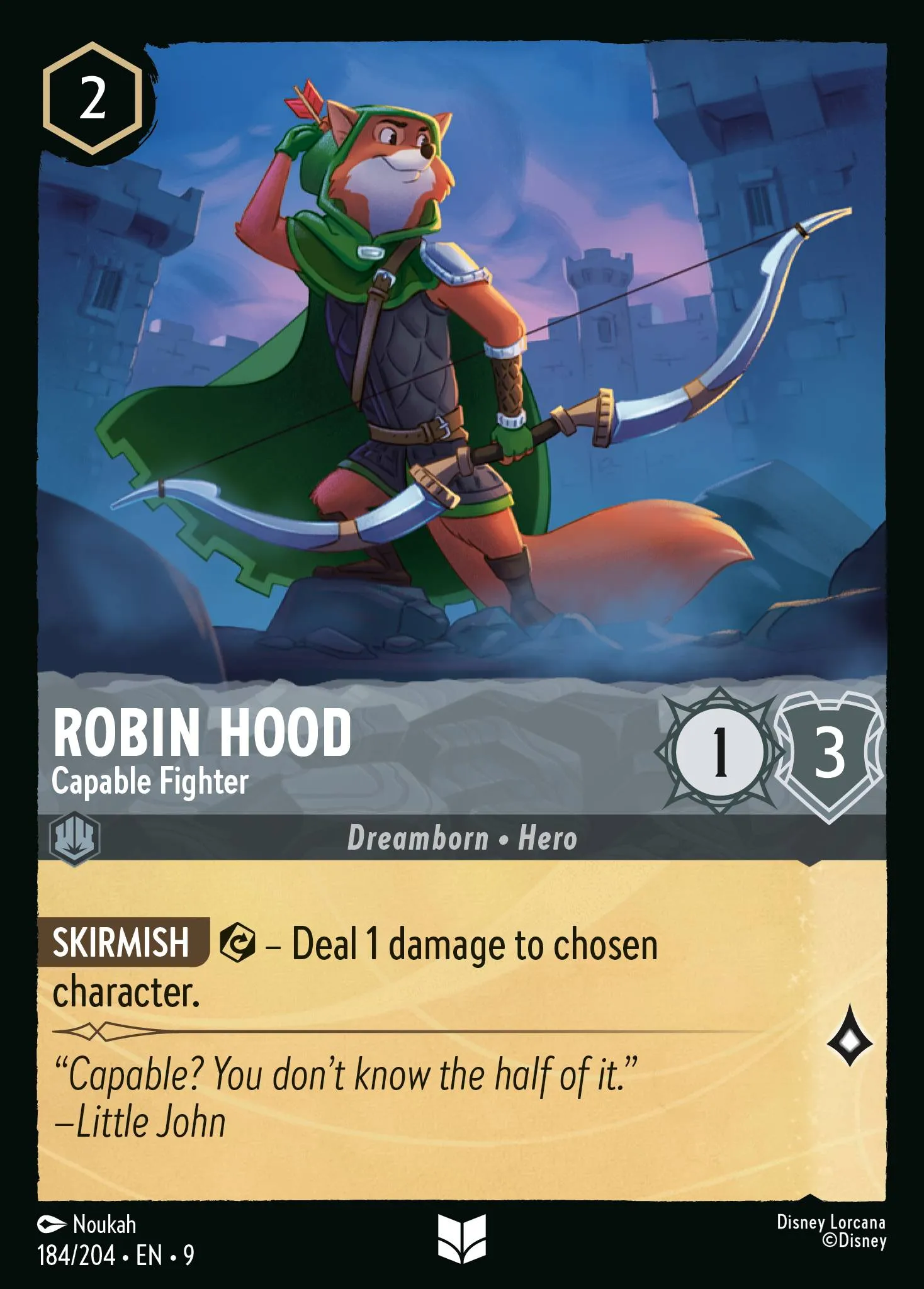 2025 Fabled Bolt - Headstrong Dog #184 Uncommon card image