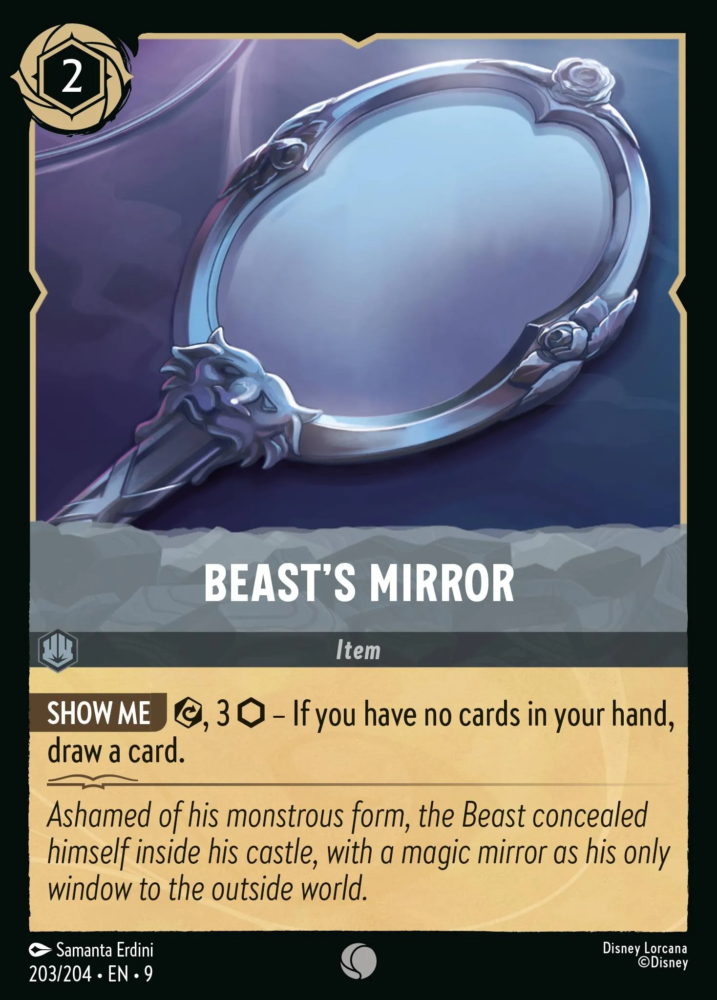 2025 Fabled Beast's Mirror Common #203 Common card image