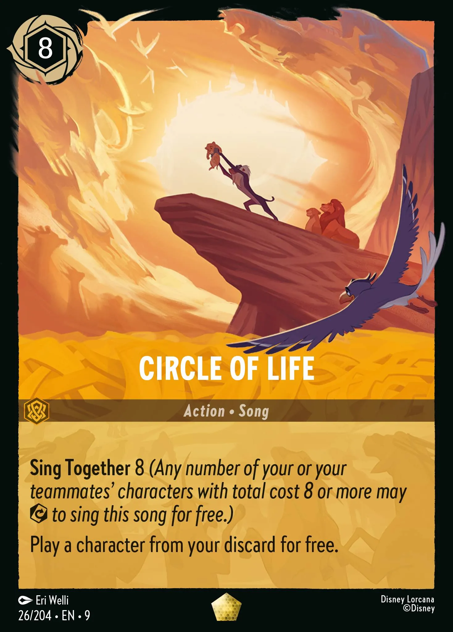 2025 Fabled Calhoun - Courageous Rescuer Legendary #26 Legendary card image
