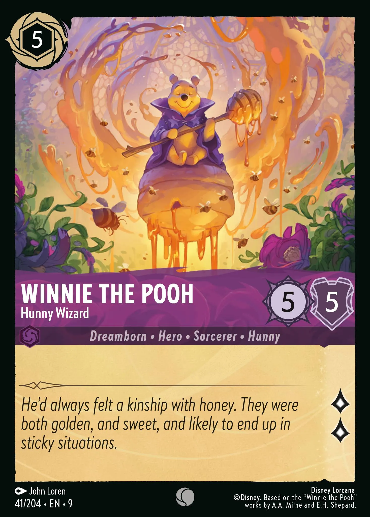 2025 Fabled Amber Coil Common #41 Common card image
