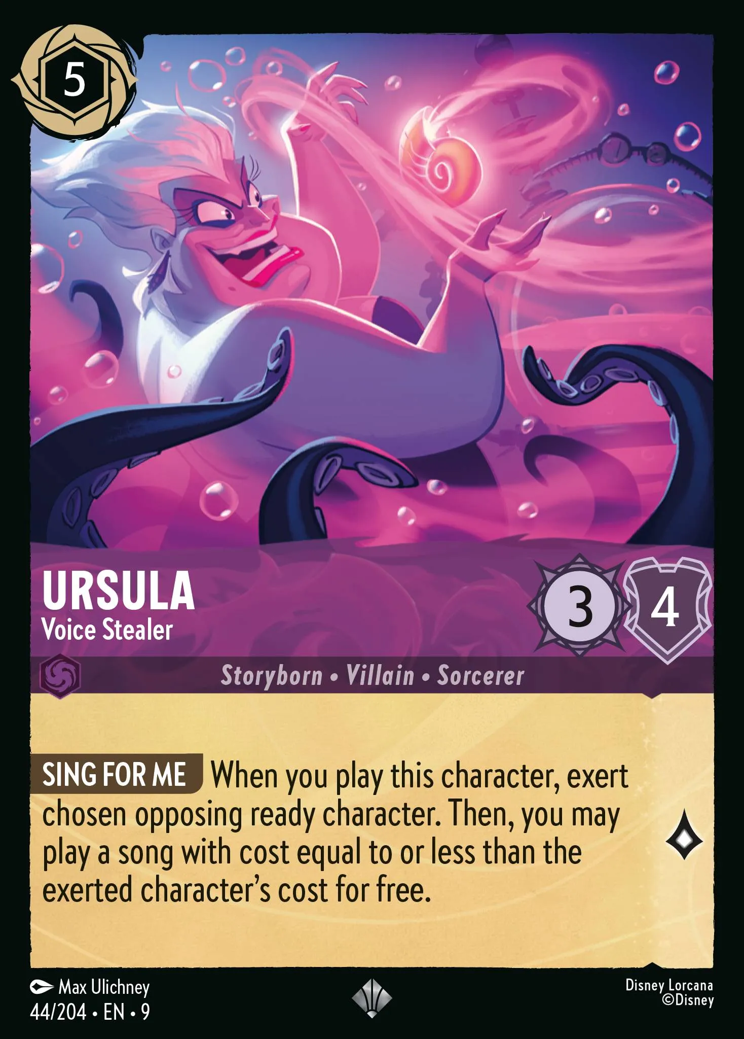 2025 Fabled The Glass Slipper Super Rare #44 Super Rare card image