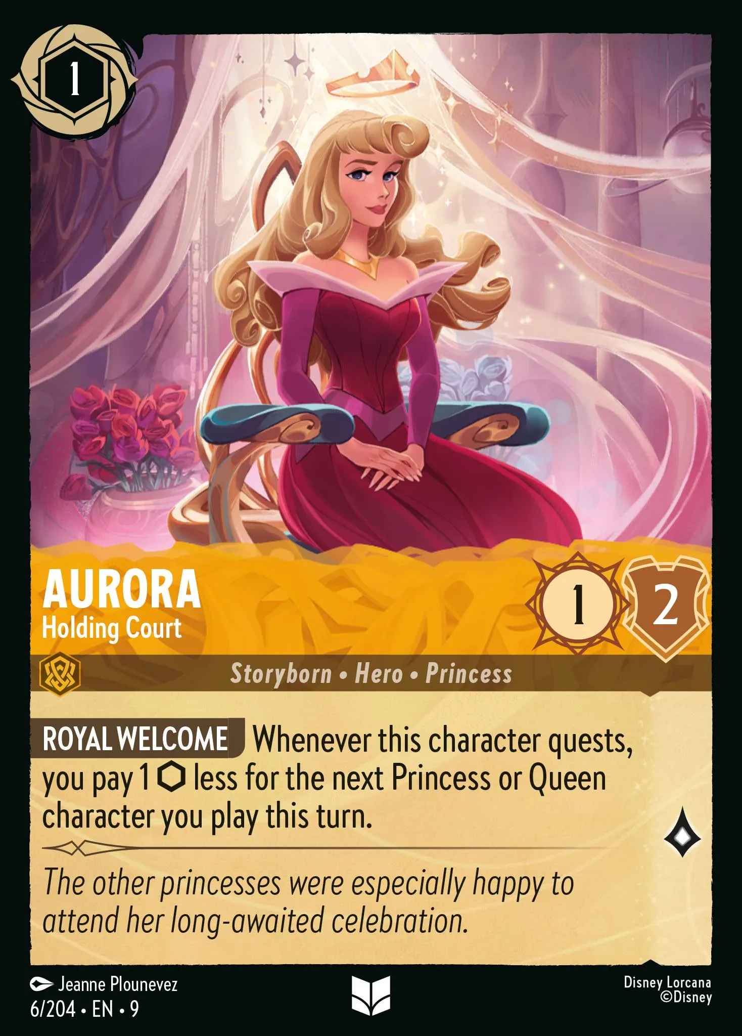 2025 Fabled Aurora - Holding Court Uncommon #6 Uncommon card image