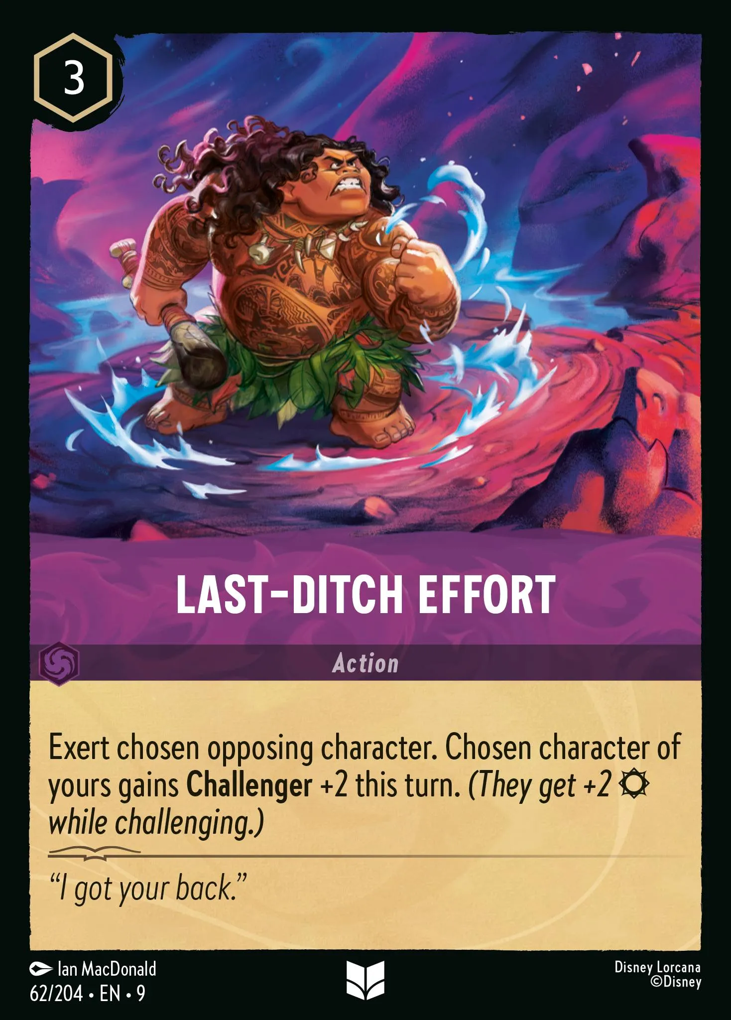 2025 Fabled Last-Ditch Effort #62 Uncommon card image