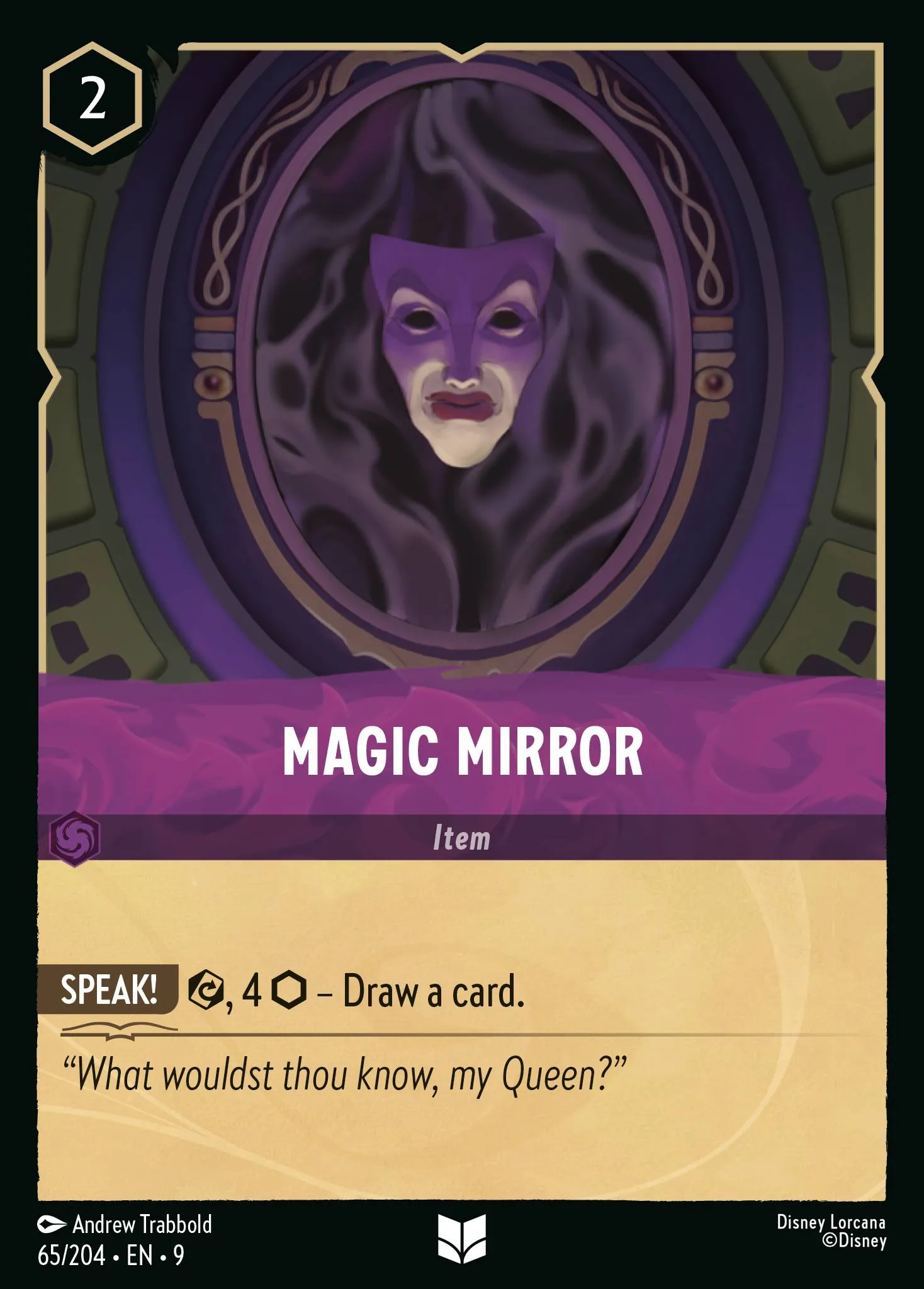 2025 Fabled Magic Mirror #65 Uncommon card image
