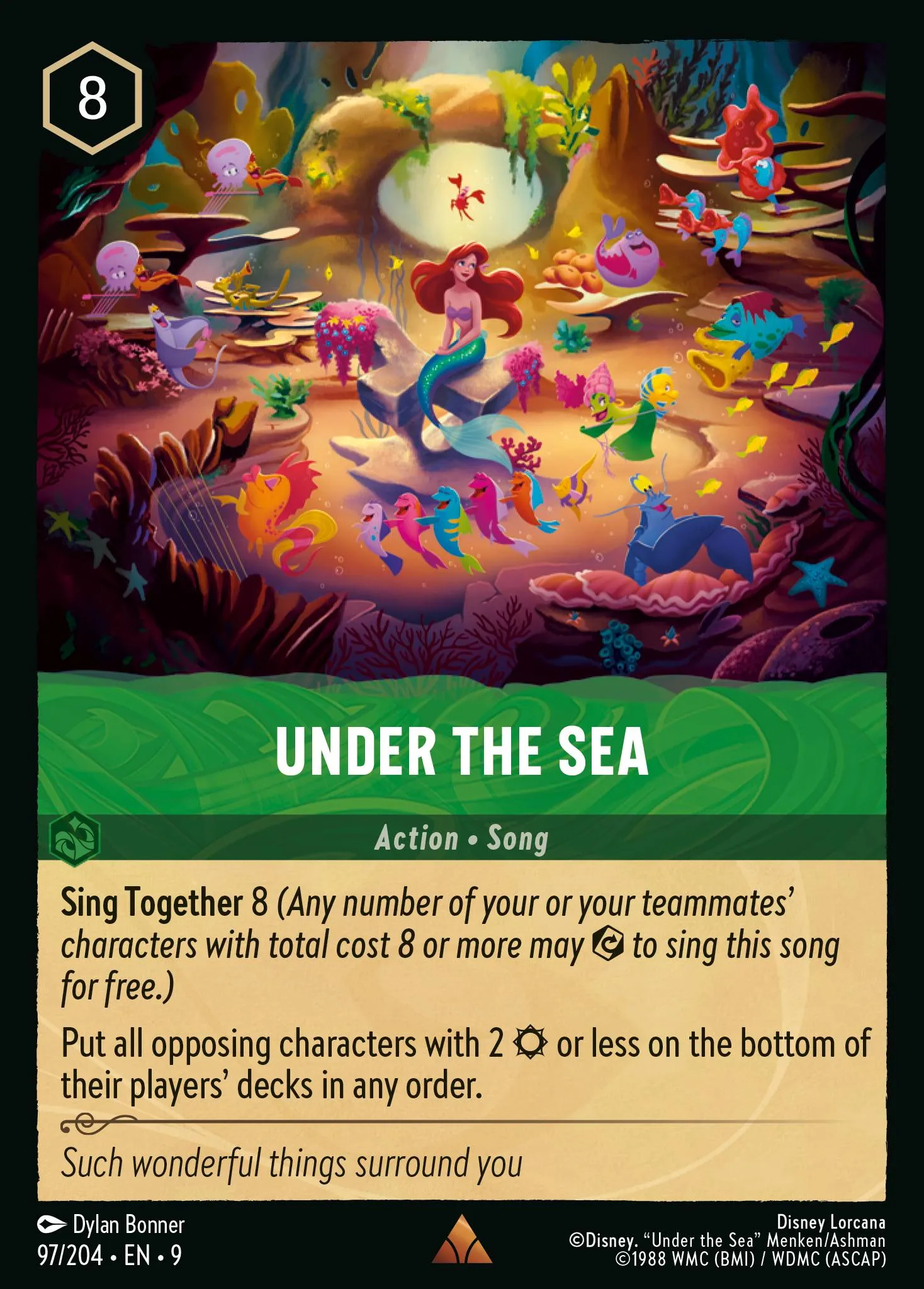 2025 Fabled Under the Sea #97 Rare card image