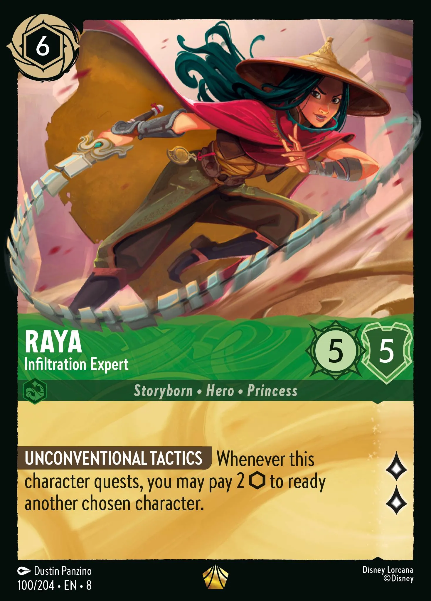 2025 Reign of Jafar Lady - Elegant Spaniel Legendary #100 Legendary card image