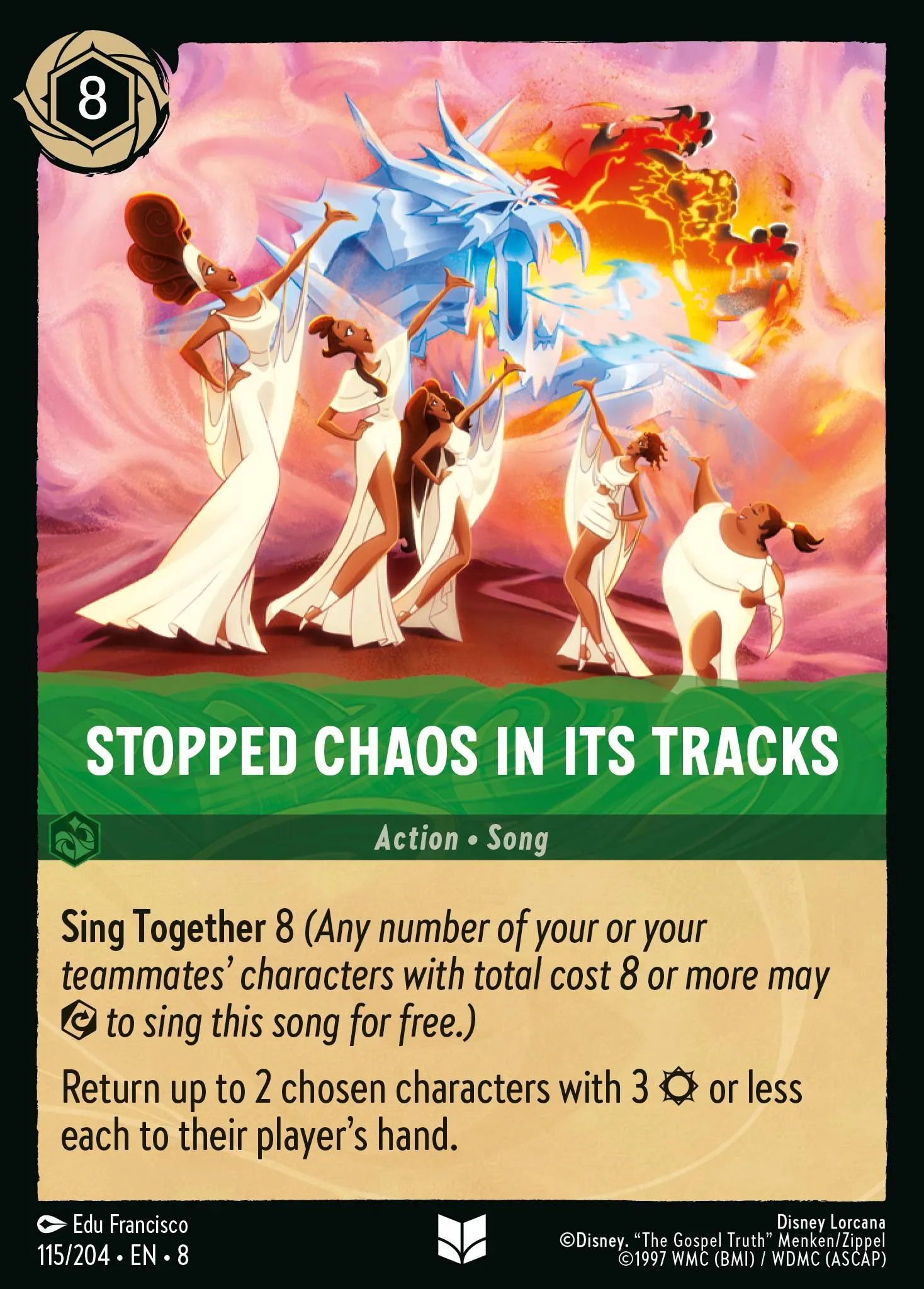 2025 Reign of Jafar Lady Tremaine - Bitterly Jealous #115 Uncommon card image