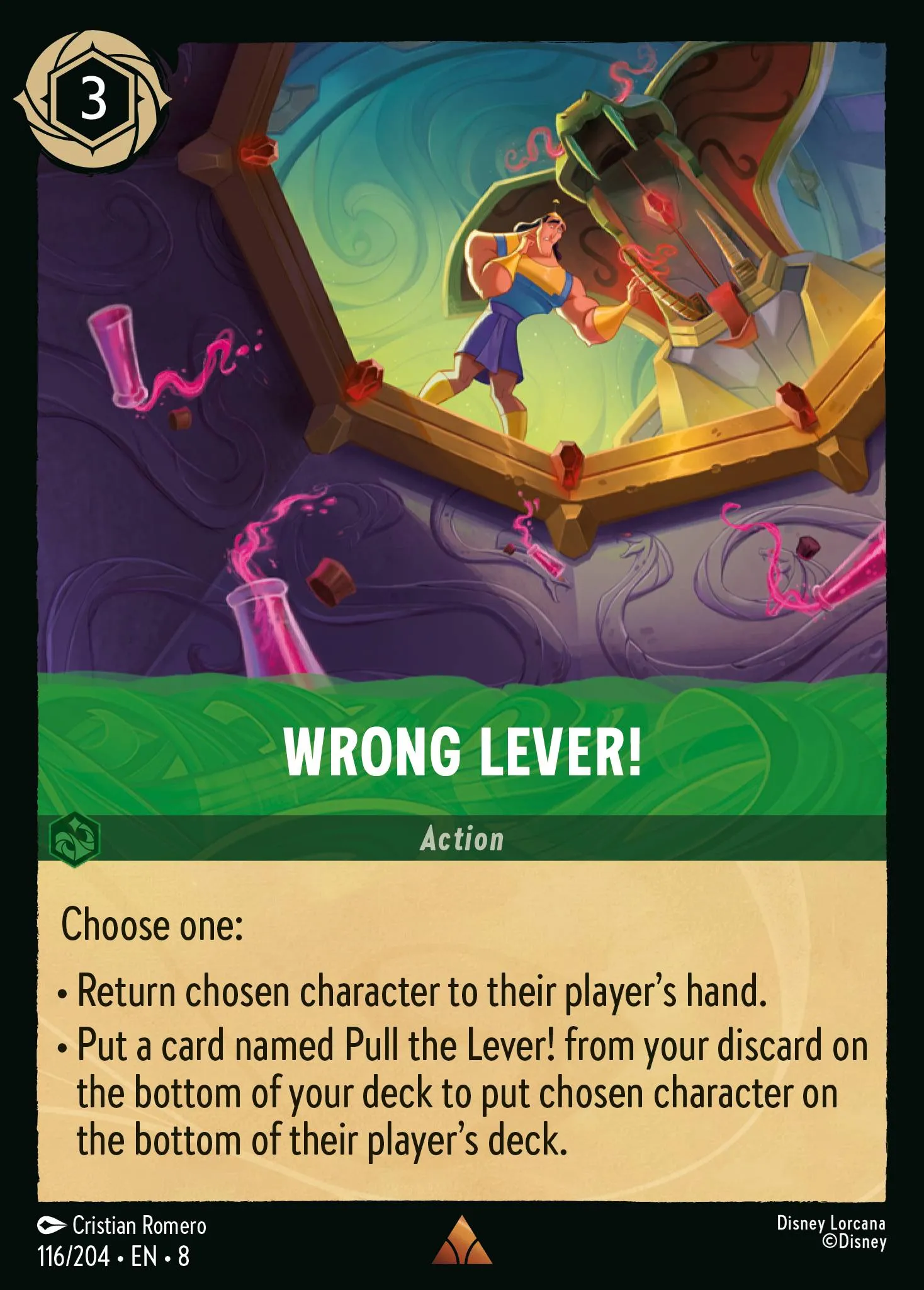 2025 Reign of Jafar Wake Up, Alice! #116 Rare card image