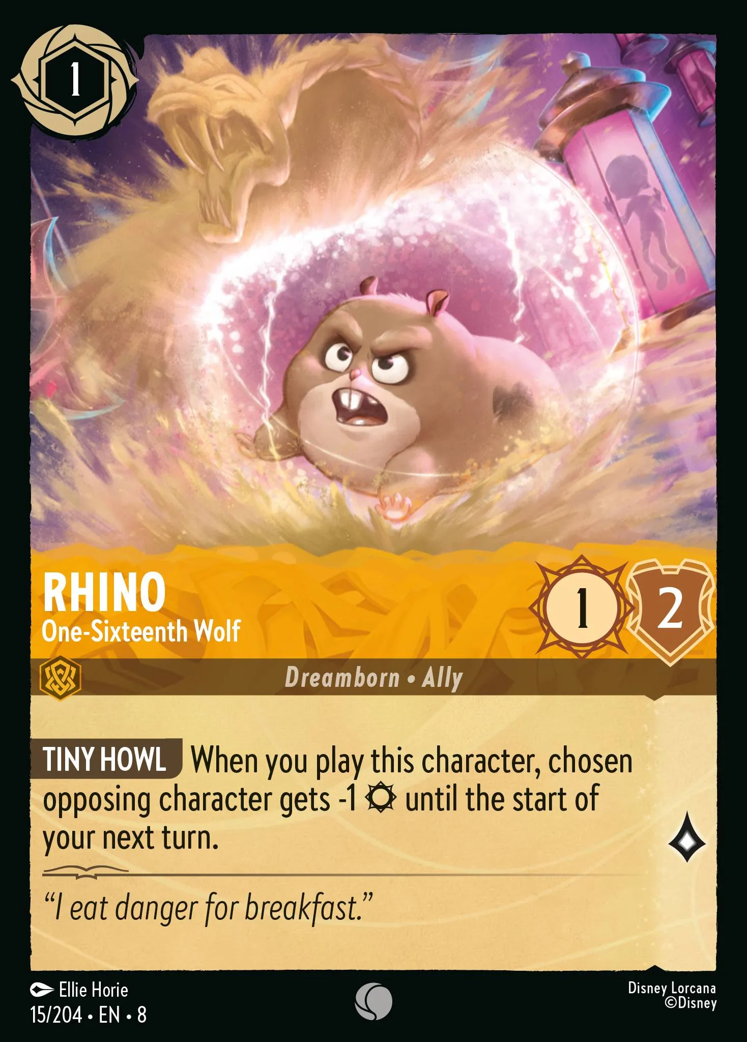 2025 Reign of Jafar Cinderella - The Right One #15 Common card image