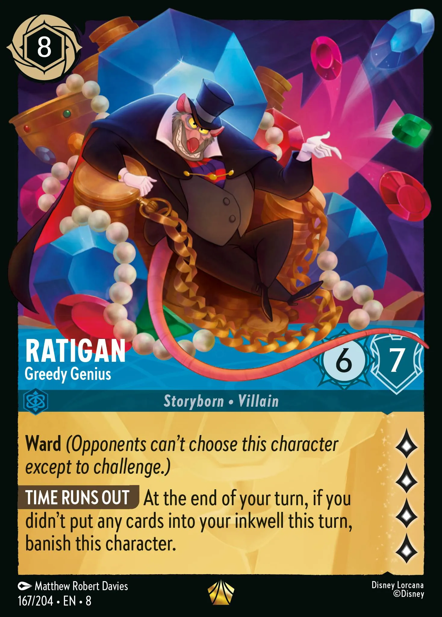 2025 Reign of Jafar Pepper - Quick-Thinking Puppy #167 Legendary card image