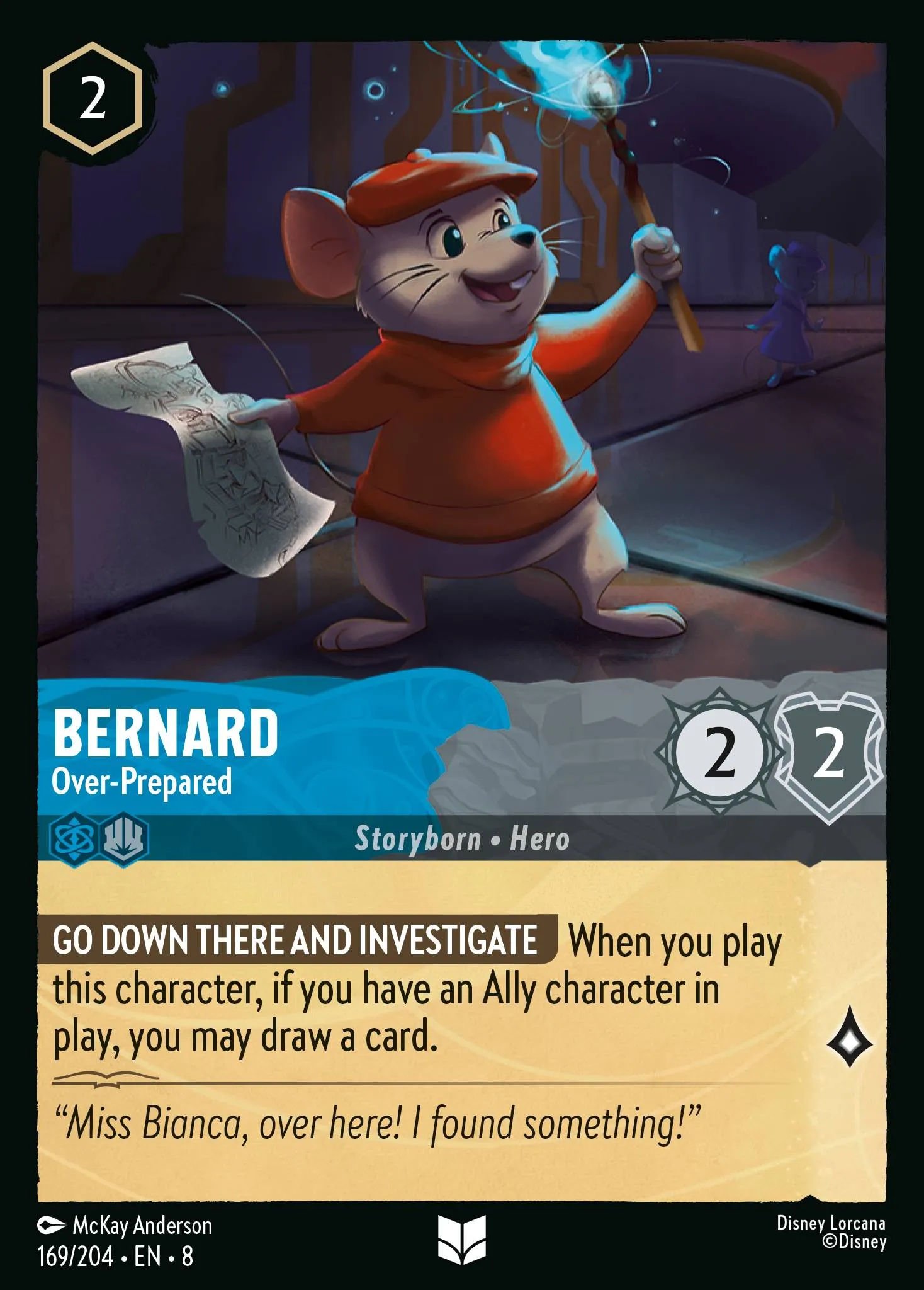 2025 Reign of Jafar Bernard - Over-Prepared #169 Uncommon card image