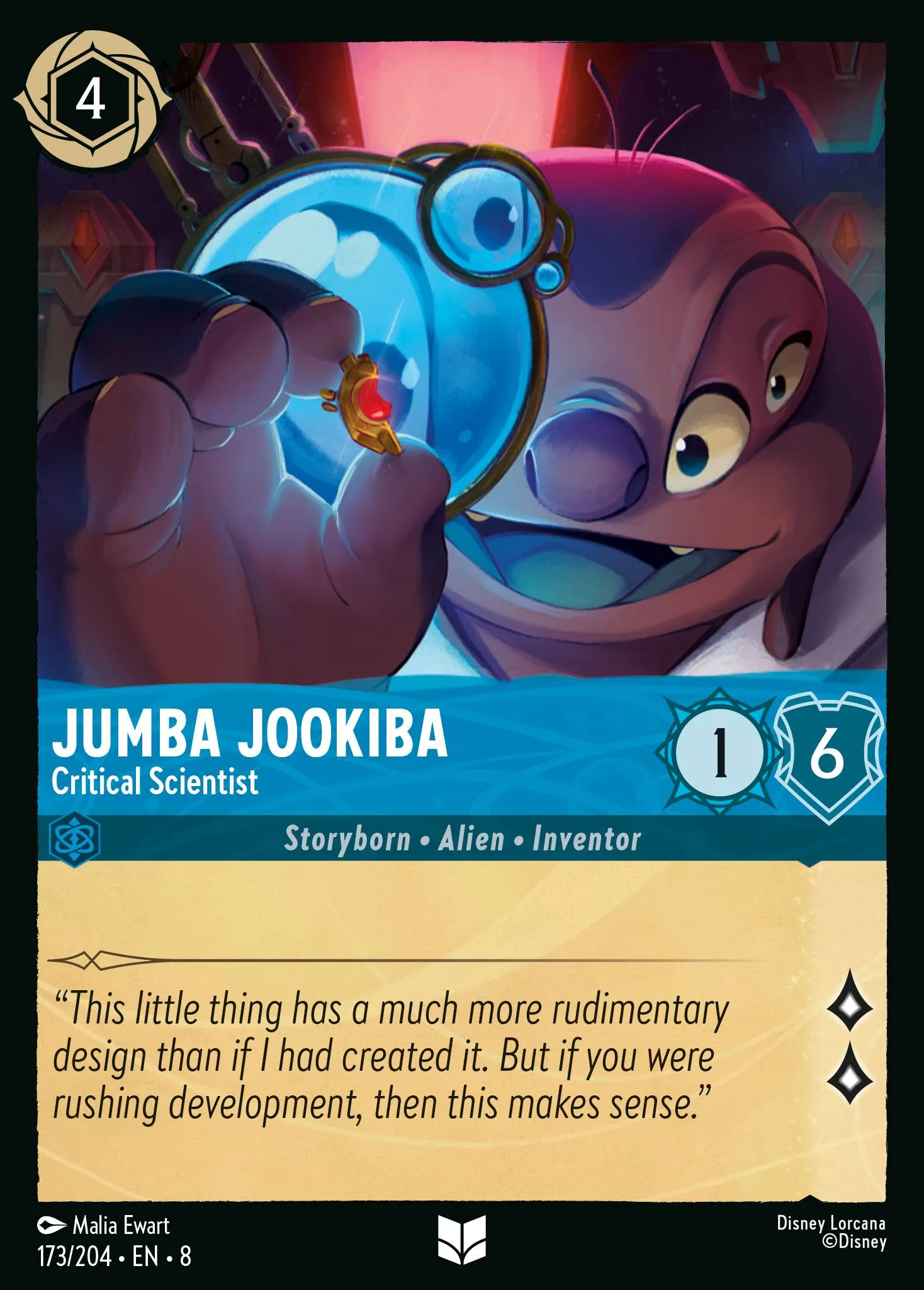 2025 Reign of Jafar Jasmine - Inspired Researcher #173 Uncommon card image