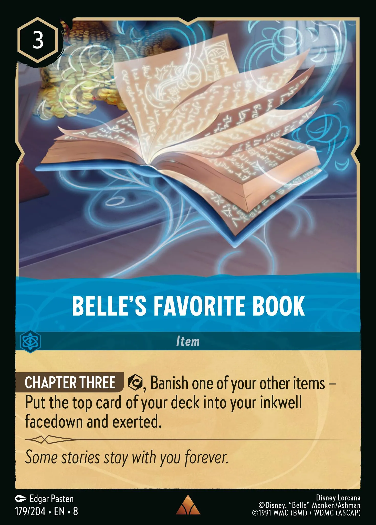 2025 Reign of Jafar Belle's Favorite Book #179 Rare card image