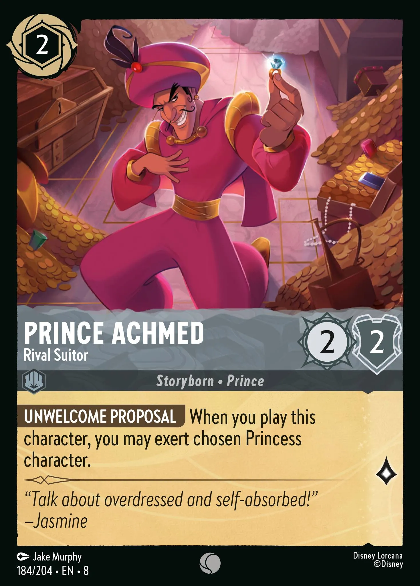 2025 Reign of Jafar Bolt - Headstrong Dog #184 Common card image