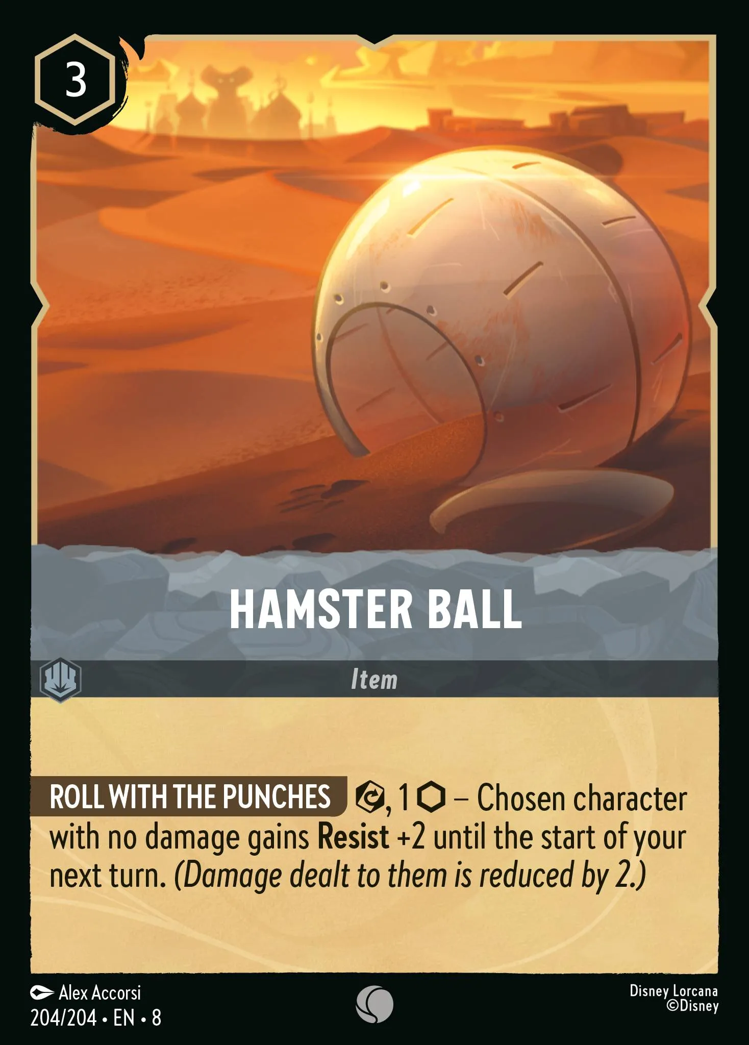 2025 Reign of Jafar Hamster Ball #204 Common card image