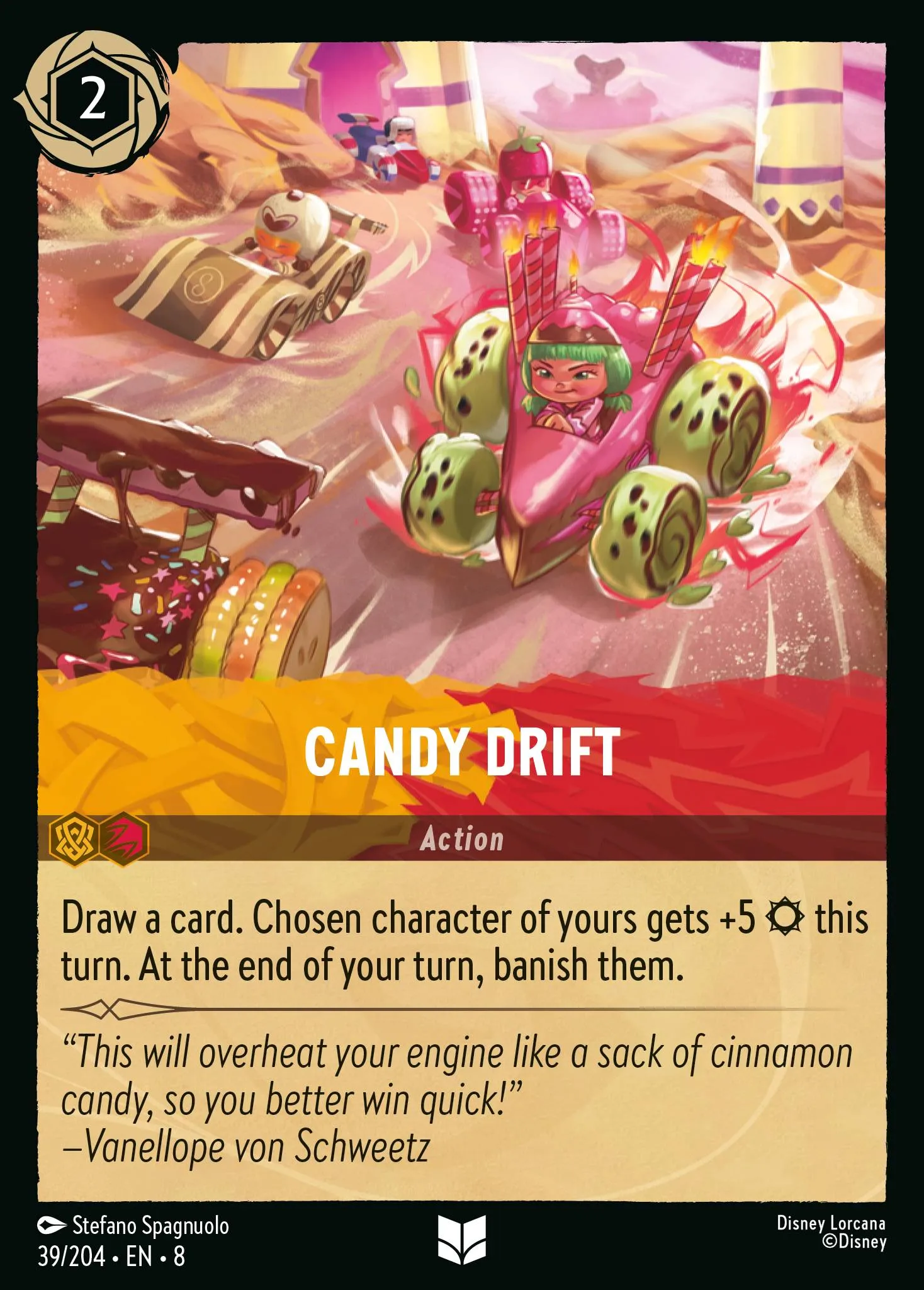 2025 Reign of Jafar Candy Drift #39 Uncommon card image