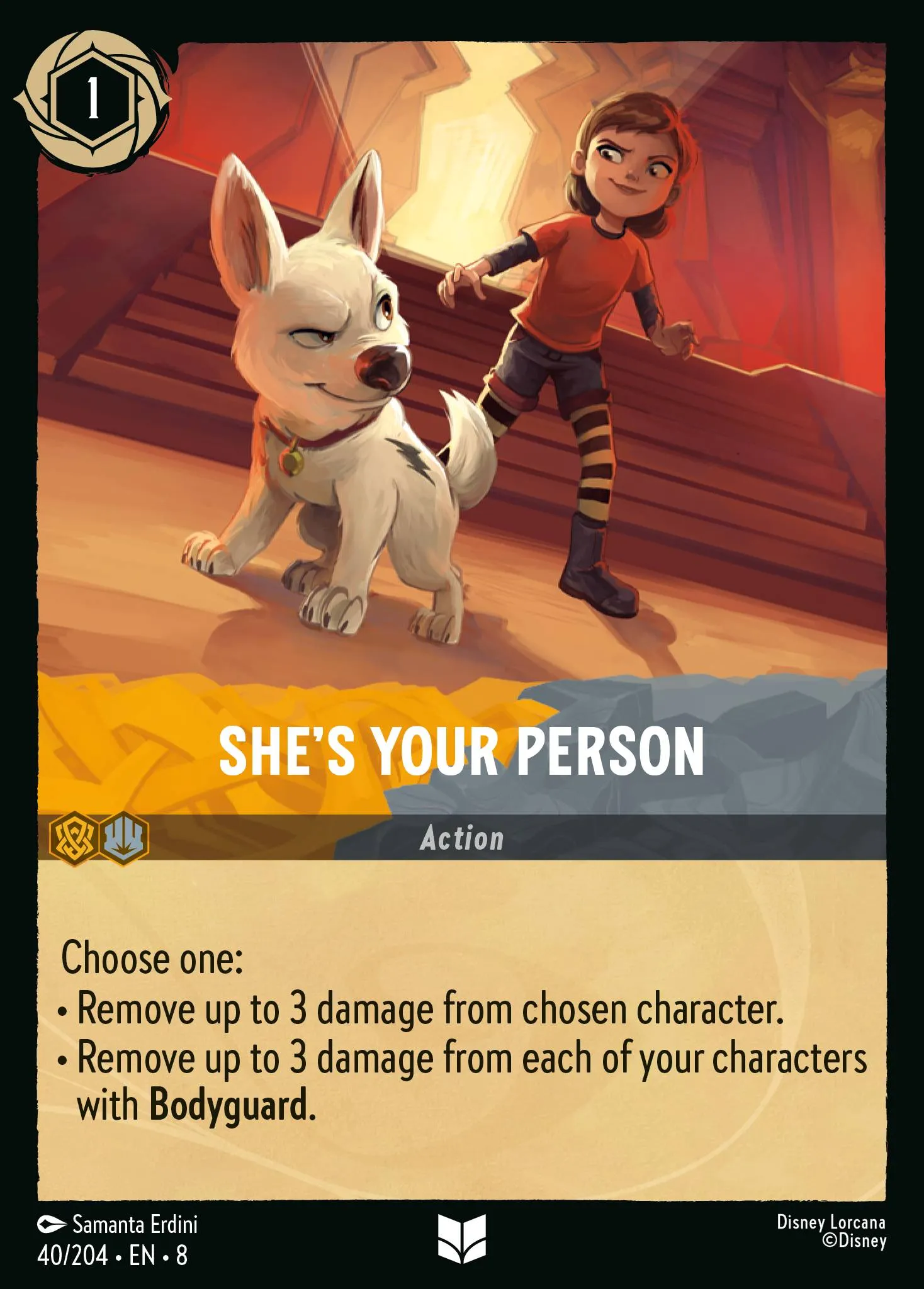 2025 Reign of Jafar She's Your Person #40 Uncommon card image