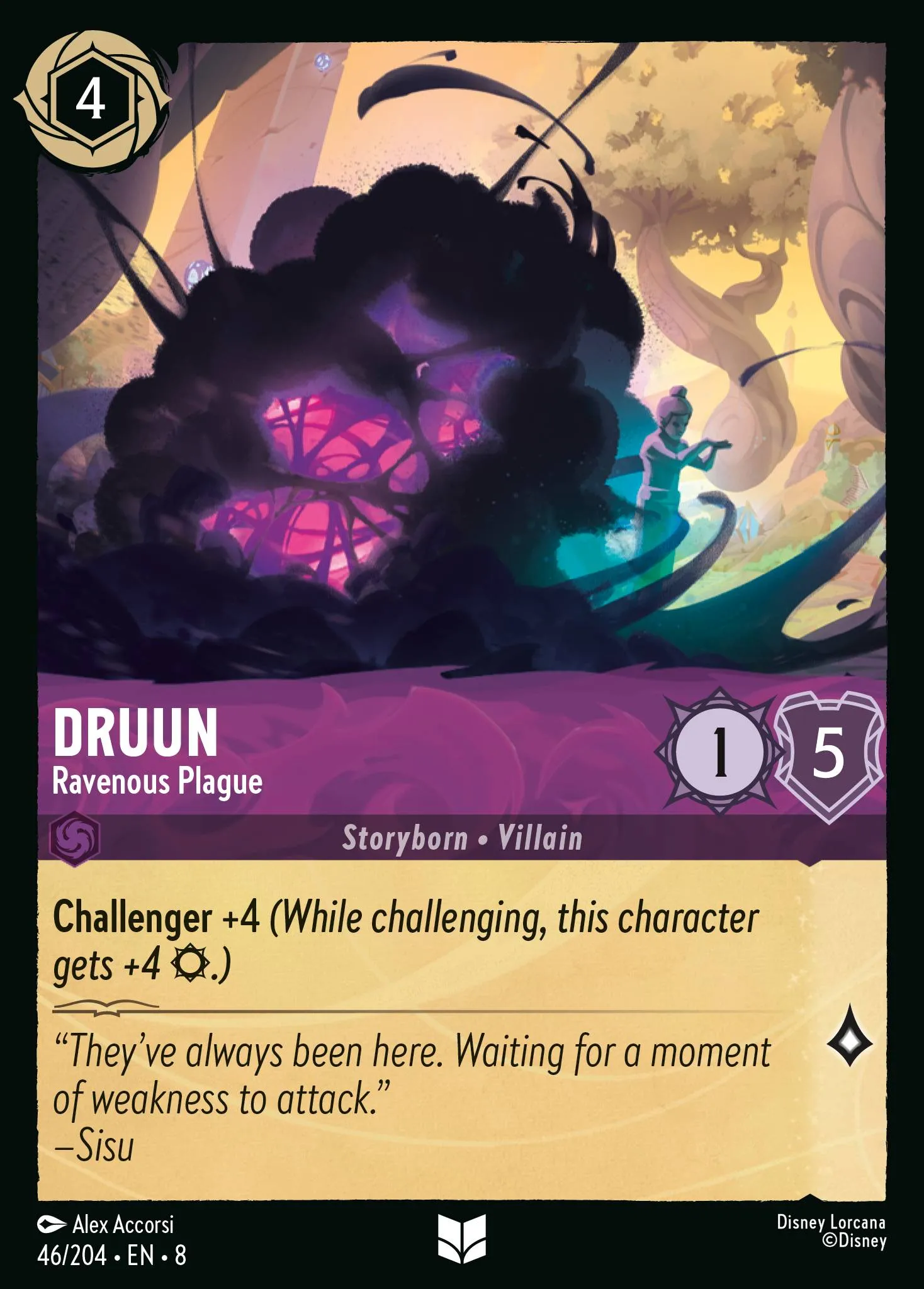 2025 Reign of Jafar Druun - Ravenous Plague #46 Uncommon card image