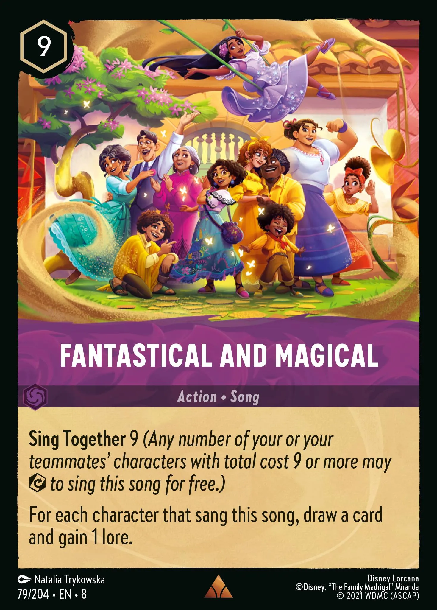 2025 Reign of Jafar Fantastical and Magical #79 Rare card image