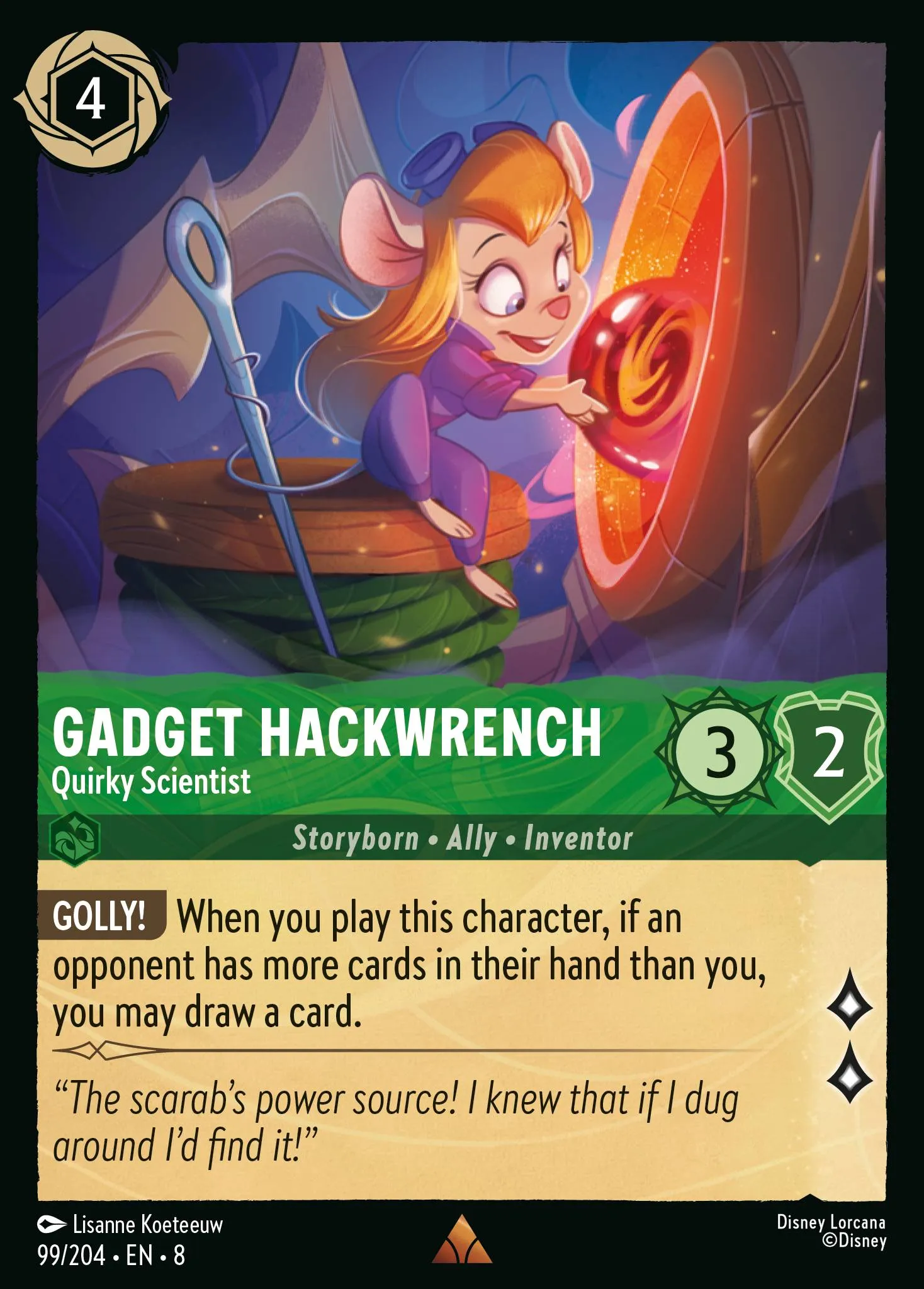 2025 Reign of Jafar Berlioz - Mischievous Kitten #99 Rare card image