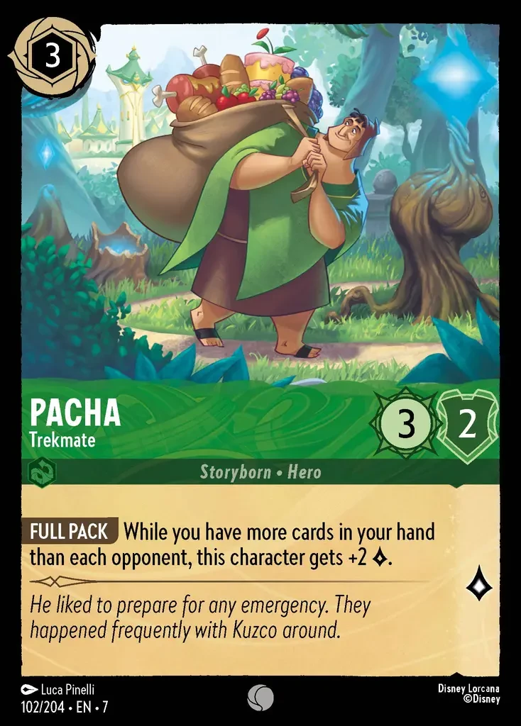2025 Whispers in the Well Pacha - Trekmate #102 Rare card image