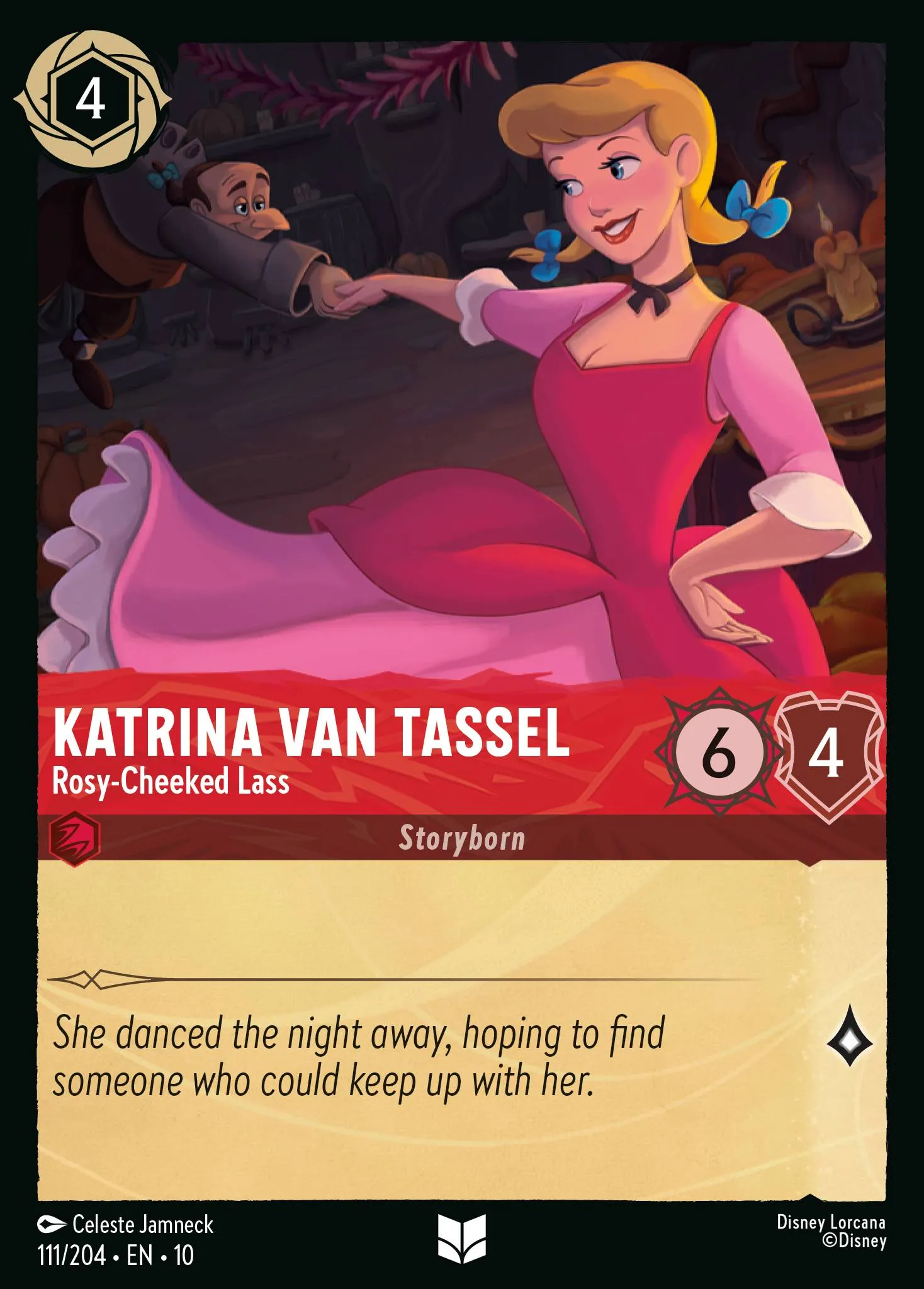 2025 Whispers in the Well Katrina Van Tassel - Rosy-Cheeked Lass #111 Uncommon card image