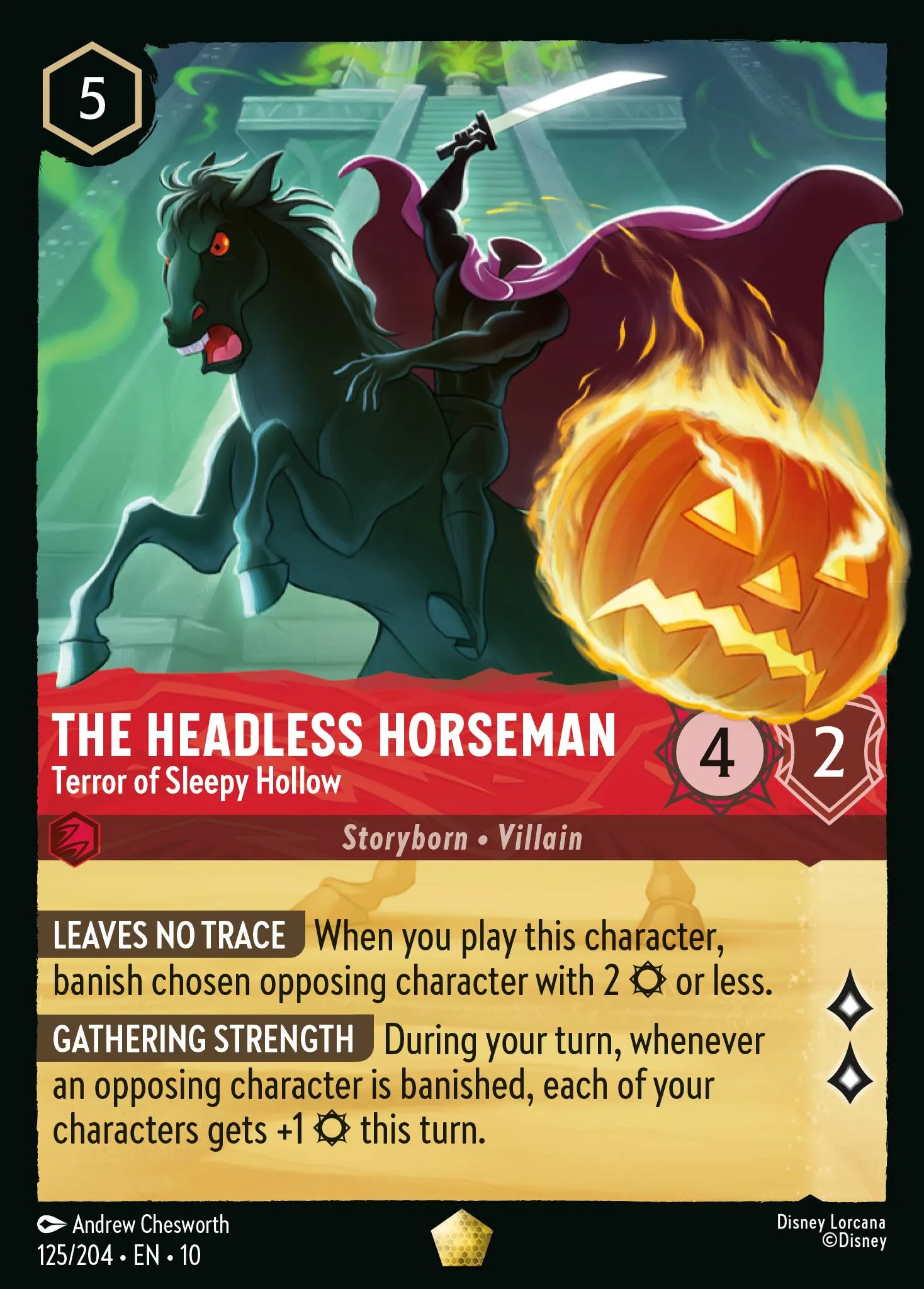 2025 Whispers in the Well Stabbington Brother - Without a Patch #125 Legendary card image