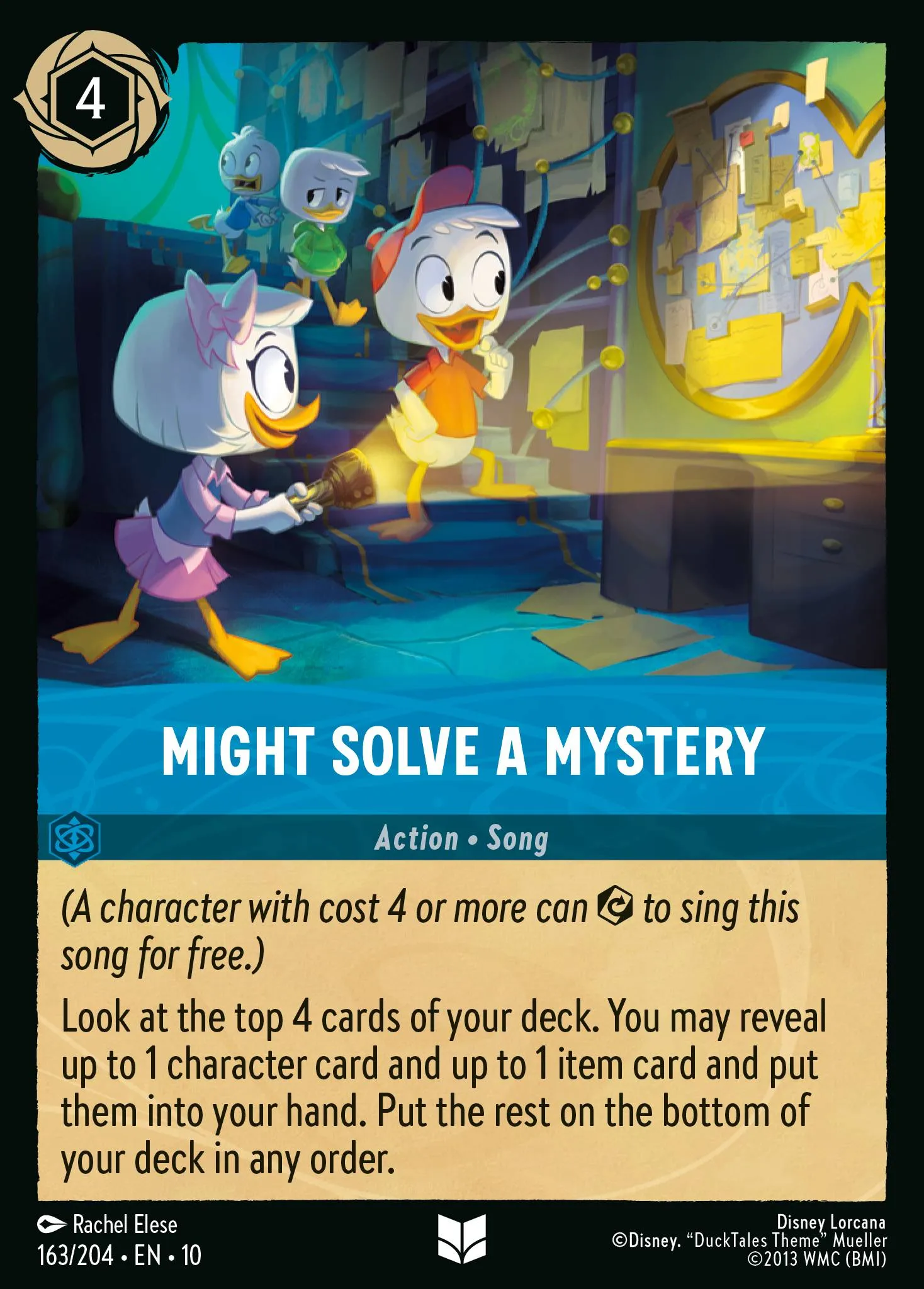 2025 Whispers in the Well Might Solve a Mystery #163 Uncommon card image